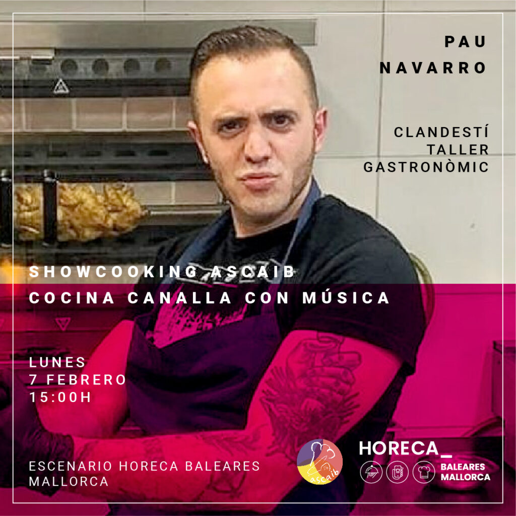 Cocina canalla con música