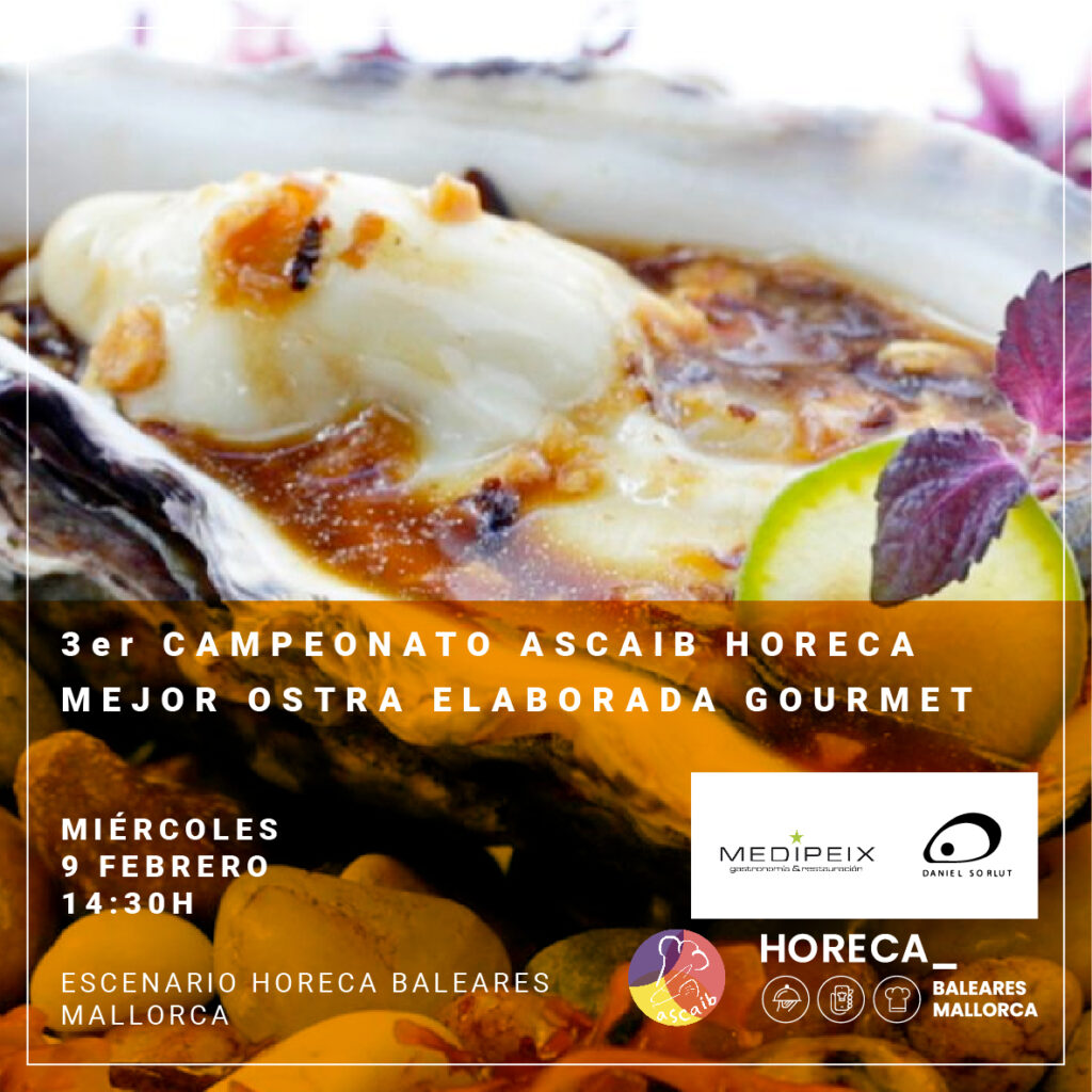 Concurso mejor ostra elaborada gourmet