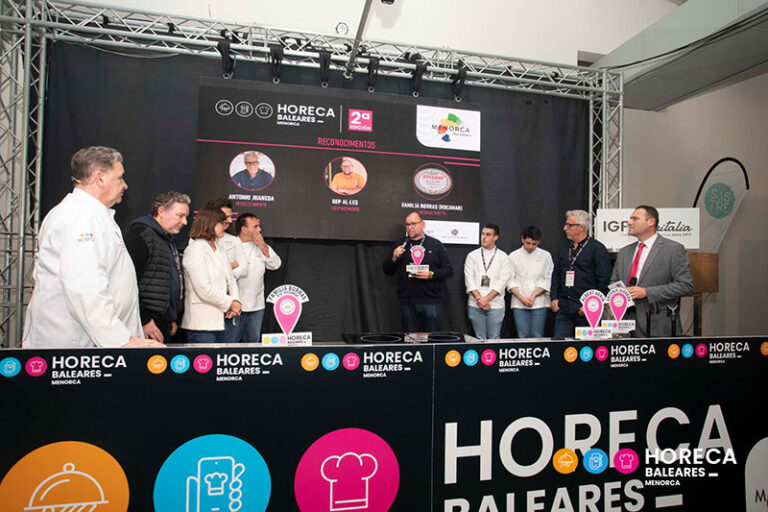 Homenaje Horeca Menorca