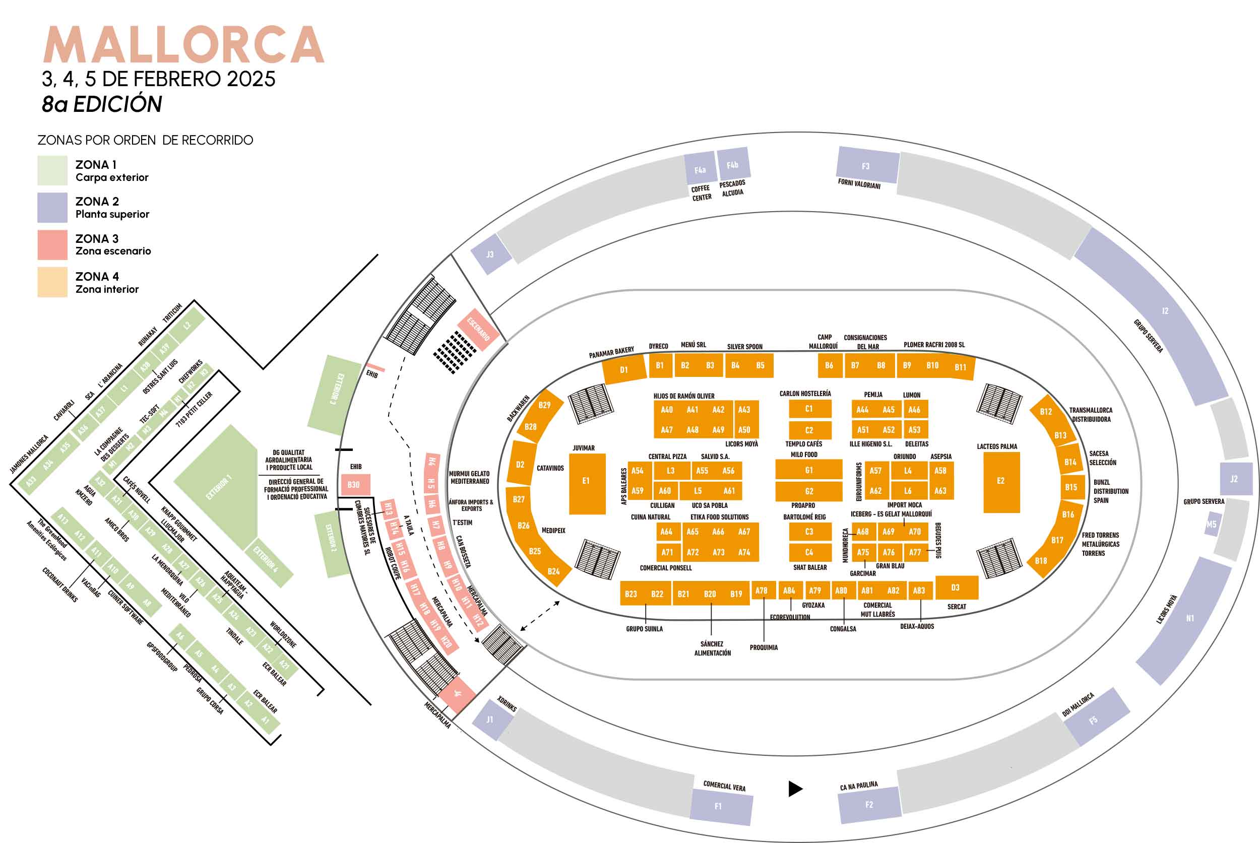 Plano Horeca Mallorca 2025